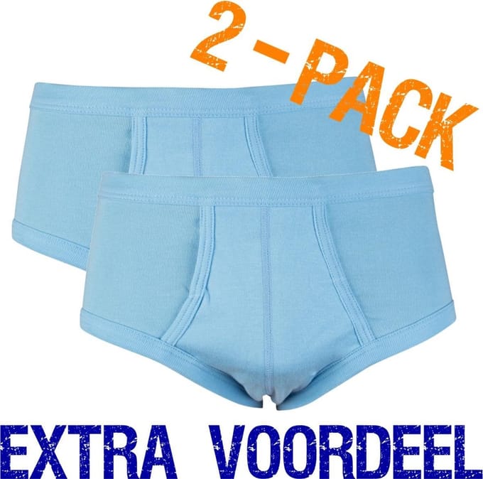 Beeren heren slip - maat M - 2-pack - bleu