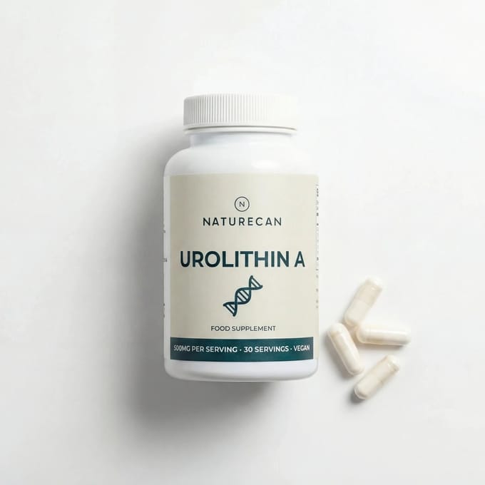 Naturecan Urolithin A Capsules - 30 Capsules - Hooggedoseerd - Mitochondriale Ondersteuning