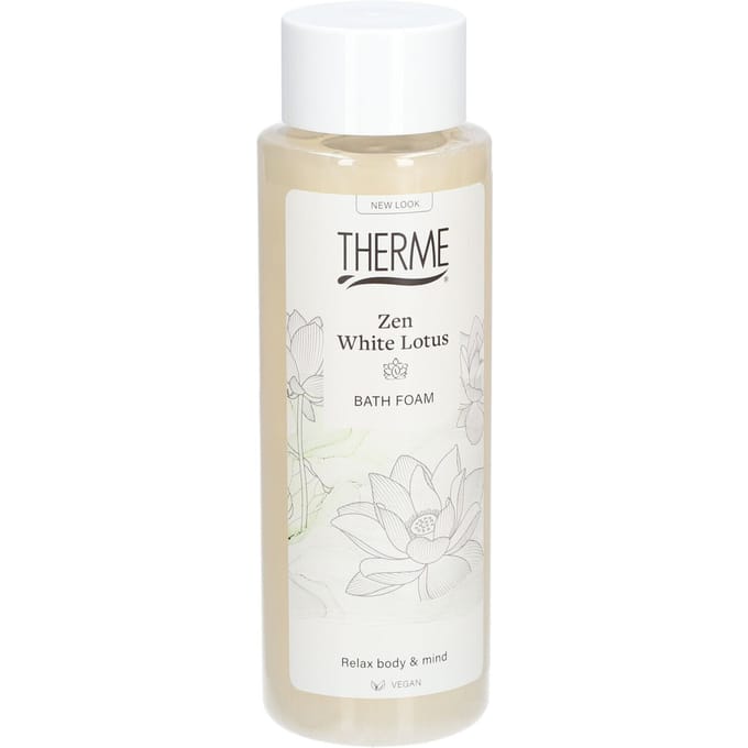 THERME Zen White Lotus Bath Foam - 500ml - pure ontspanning