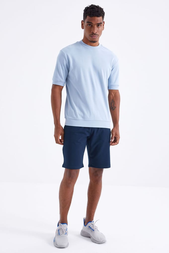 Heren Jersey Shorts Met Koord Taille