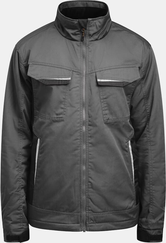 Jobman 1317 Service Jacket Lined 65131720 - Donkergrijs - M