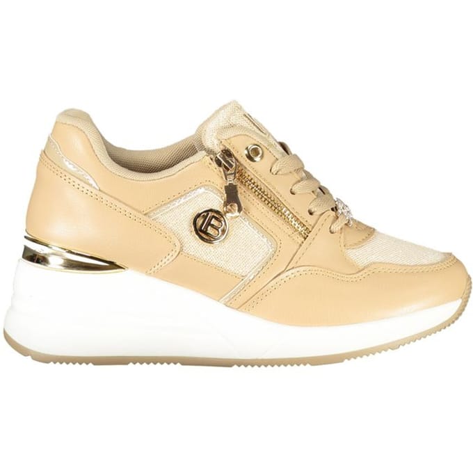 Laura Biagiotti Beige Polyester Dames Sneaker