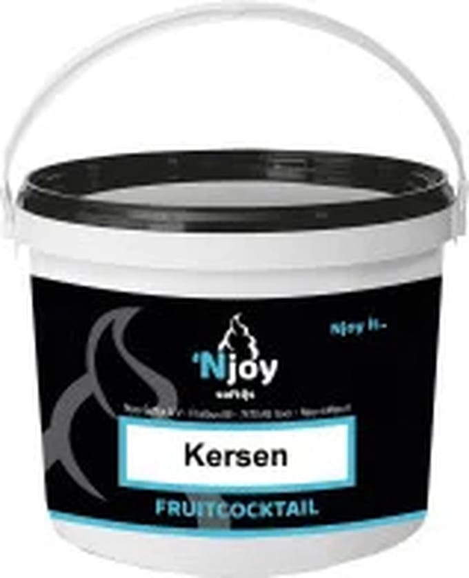 NJOY Fruitcocktail kers 1 kg emmer