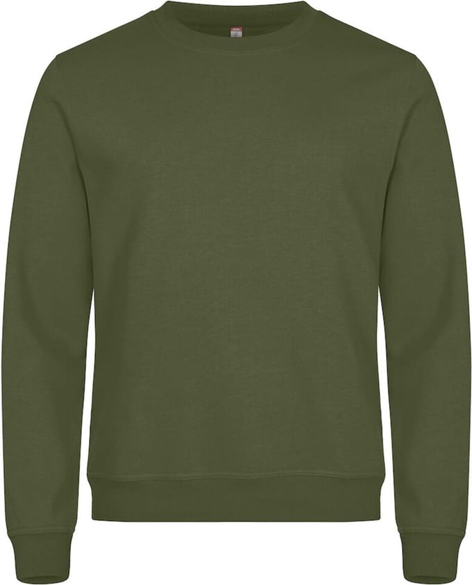 Clique Miami Roundneck 0201030 - Legergroen - M