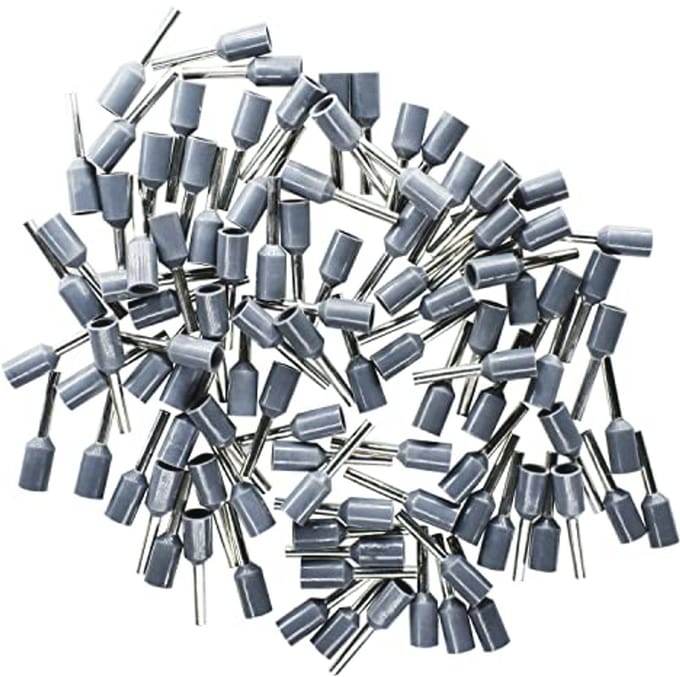Geïsoleerde Adereindhulzen 0,75 mm² - 100 Stuks