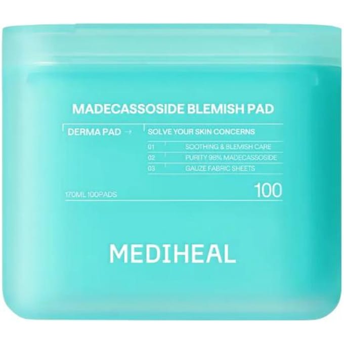 [MEDIHEAL] Disques Masque au Madécassoside Anti-Imperfections 100 pièces (170 ml)