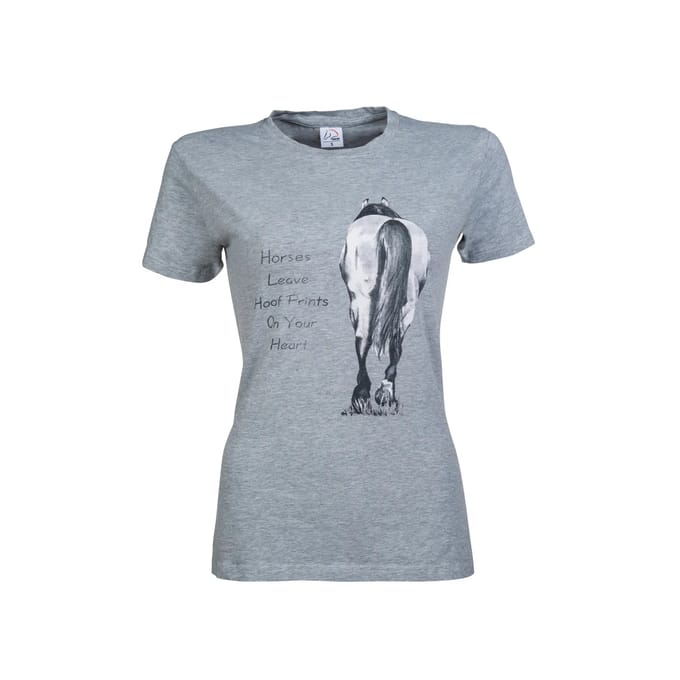 T-shirt dames HKM Horses Leave Hoofprints