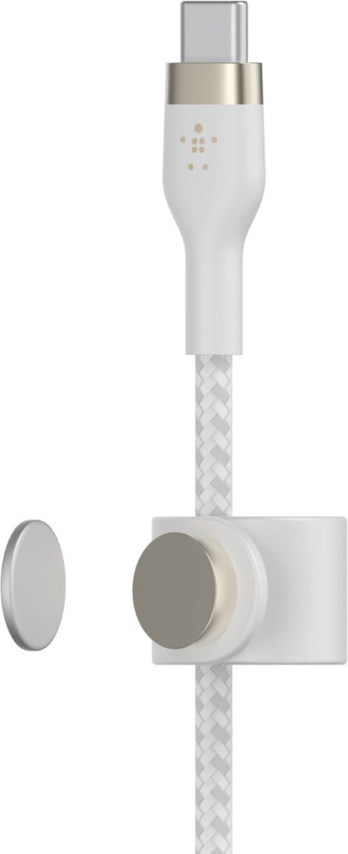 Belkin BOOST↑CHARGE Pro Flex - USB-C naar USB-C Kabel - 3 Meter - 60W - Wit