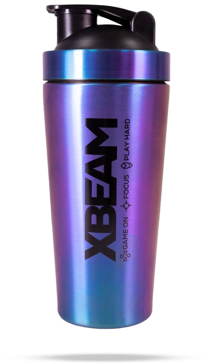 GymBeam XBEAM Shaker HoloShake Staal 739ml