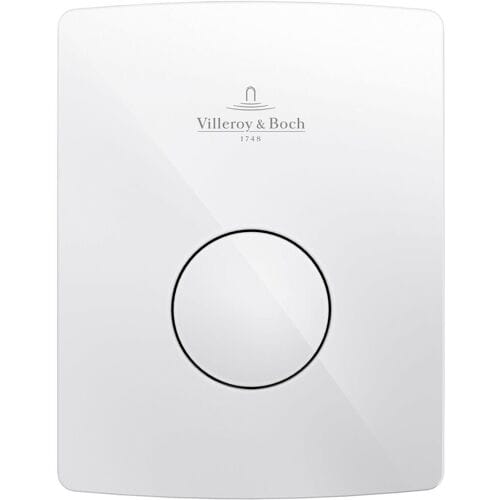 Villeroy & Boch Viconnect urinoir afdekplaat handbediend - 12.6x16.2cm - glans wit