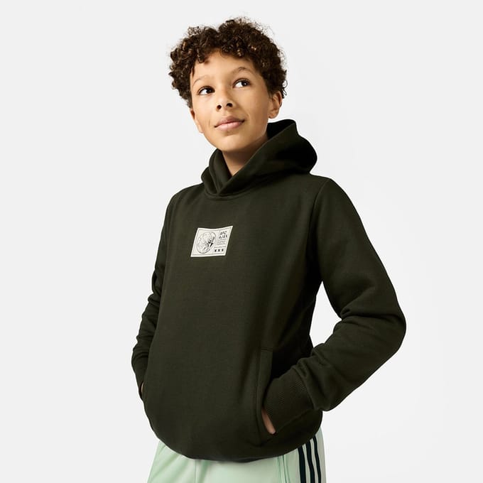 Ajax-hooded sweater groen label junior