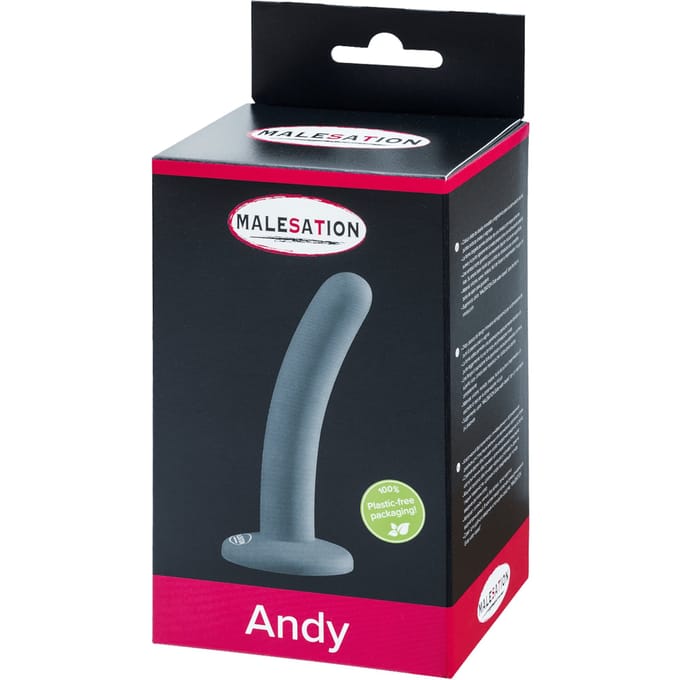 Malesation – Gladde P-spot Dildo Andy - 12.5 cm