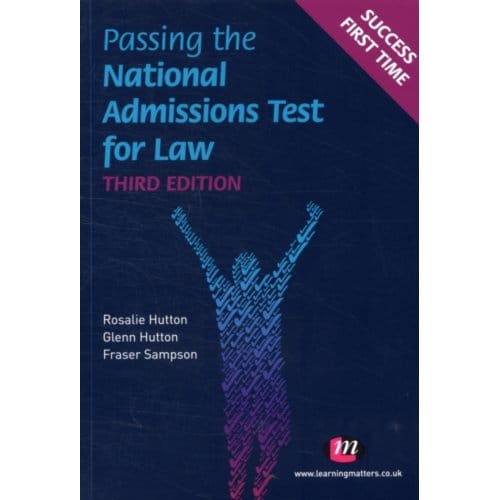 Passing The National Admissions Test For Law (Lnat) - Hutton, Rosalie