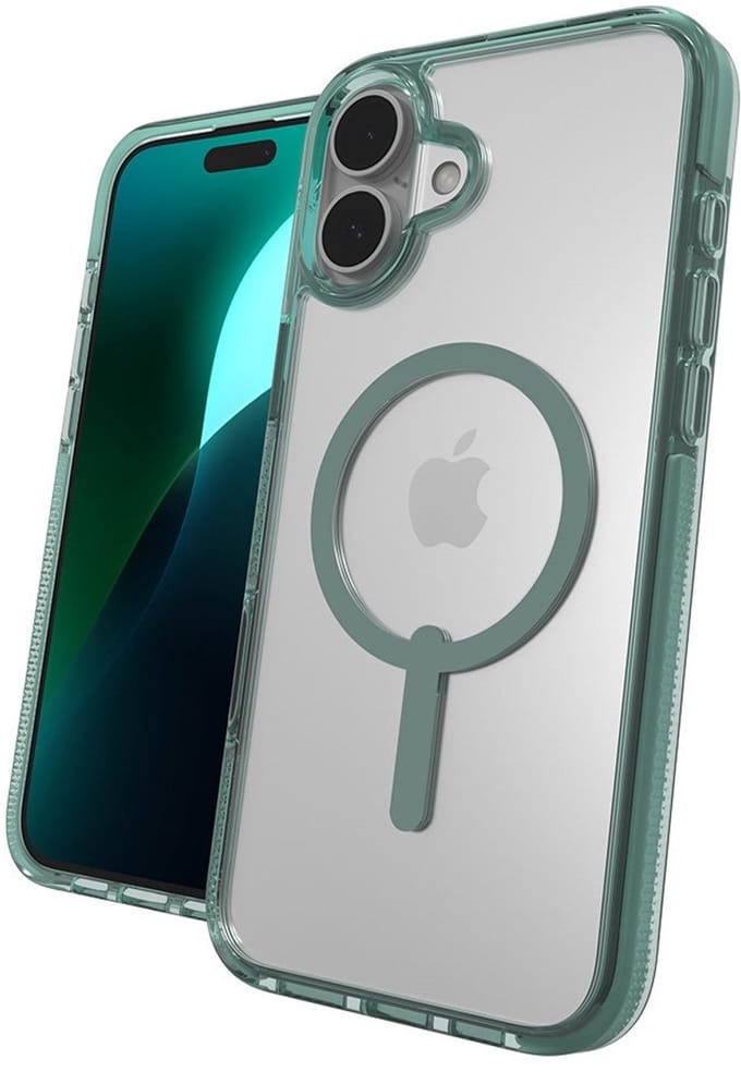 ZAGG - Santa Cruz Snap Mag geschikt voor iPhone 16 Plus Hoesje - groen | groen
