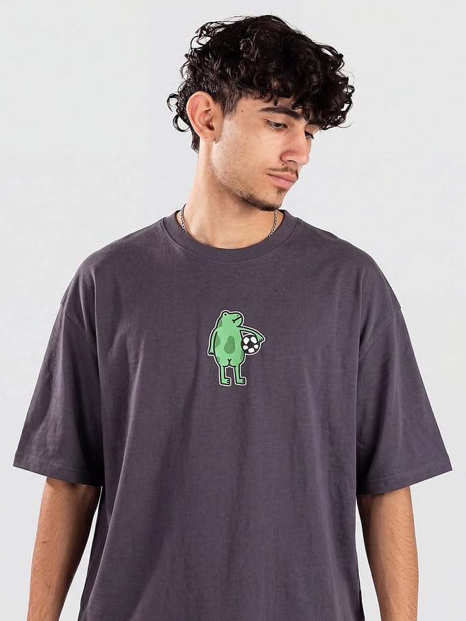 A.LAB Ribbutt Soccer Boxy T-Shirt blauw