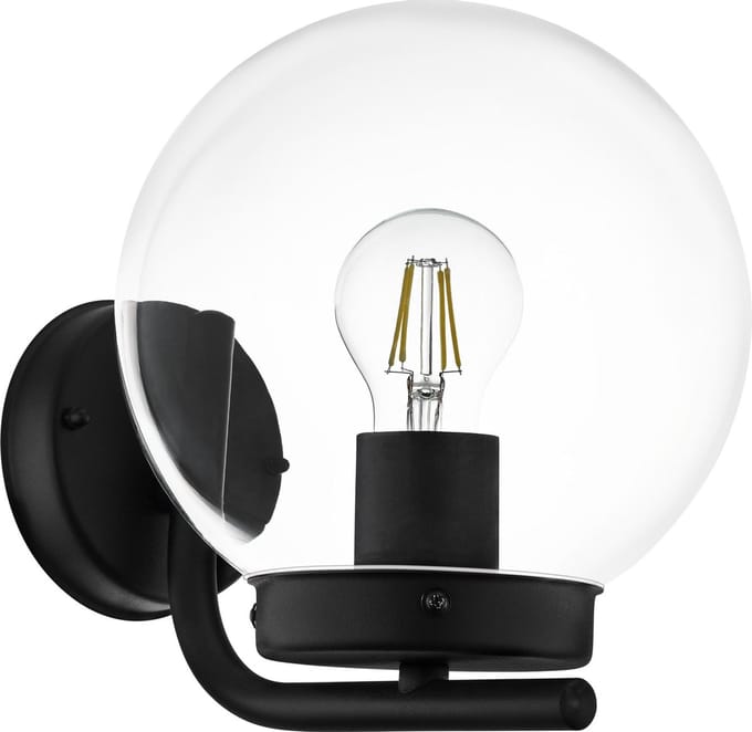 EGLO Taverna Wandlamp Buiten - E27 - 23 cm - Zwart