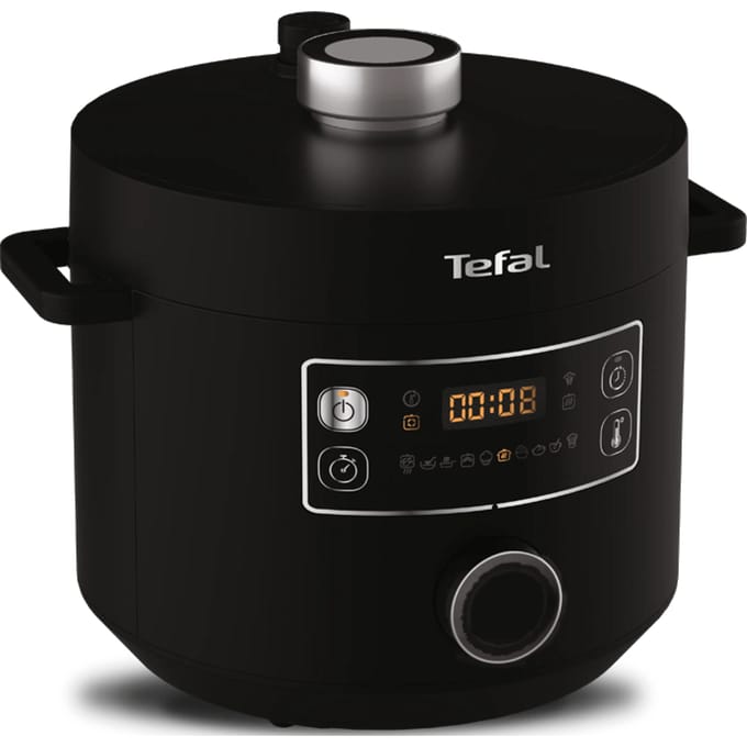 Tefal Turbo Cuisine CY7548 - Multicooker - Zwart - 5L - Compact - Digital Display