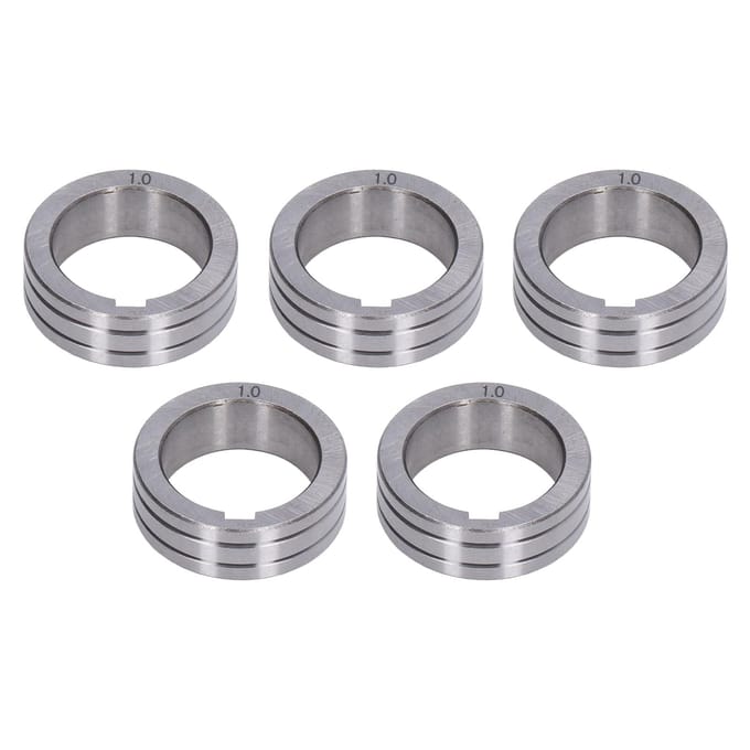 5 stuks Lasser Draadaanvoerrol 0,8-1,0 mm Groef Aanvoergidswiel voor BINZEL Lasmachine