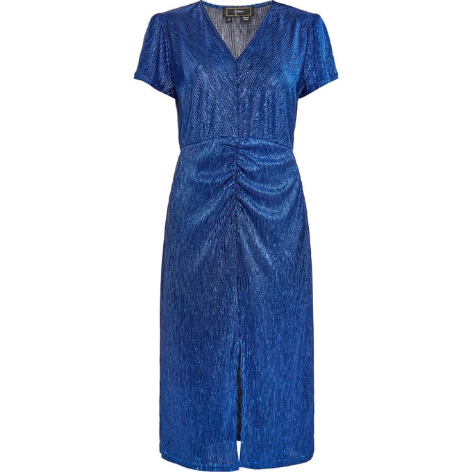 Faina Jurk Dames blauw