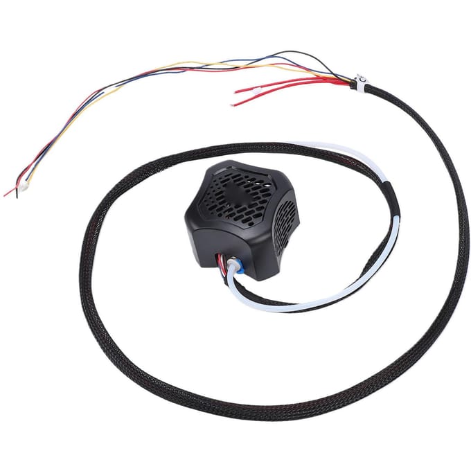 Hotend Vervanging Extruder Kit Geschikt voor Ender 3 V2 3D Printer Volledig Gemonteerde Accessoires met Siliconen Cover Ventilatoren black