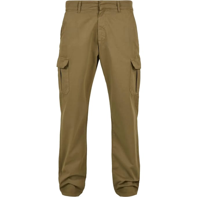 Urban Classics - Straight Leg Cargobroek - Taille, 30 inch - Groen