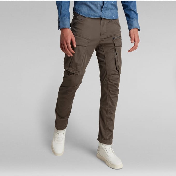 G-STAR Rovic Zip 3D Regular Tapered Heren Broek - gs grey