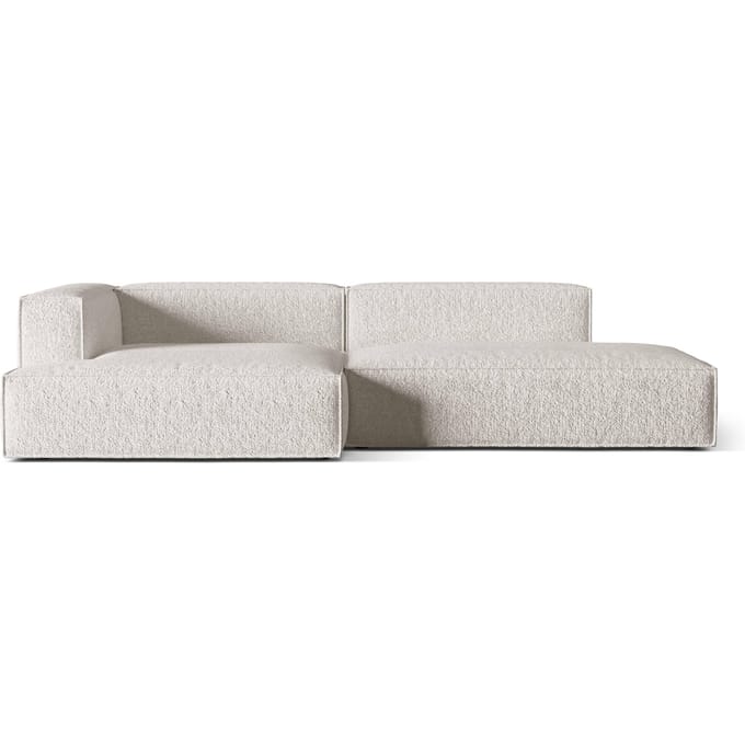 Hoekbank Nuria 4-zits links bouclé | Micadoni