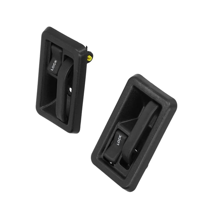 2 STUKS Autodeurklink ABS 55176477AB Links Rechts Binnenkant voor Jeep Wrangler 1987?2004 black
