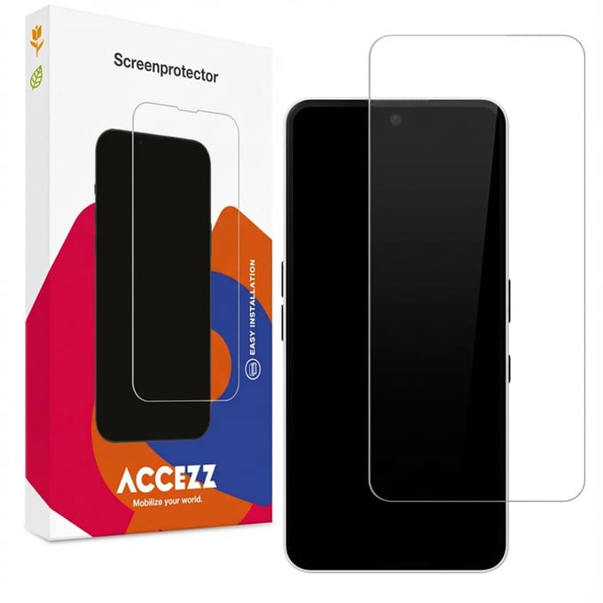 Accezz Screen Protector - Geschikt voor Nothing Phone (3a) / Nothing Phone (3a) Pro - Gehard Glas Screenprotector