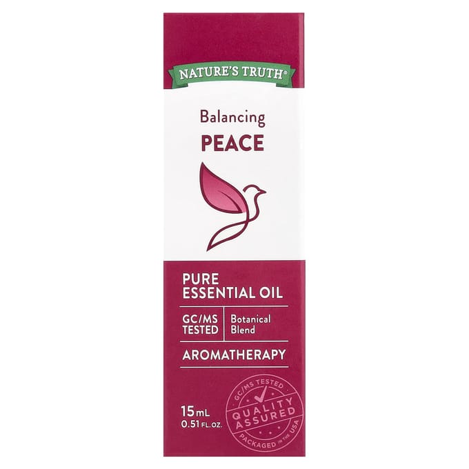 Nature'S Truth, Pure Essential Oil, Balancing Peace, 0.51 Fl Oz (15 Ml)