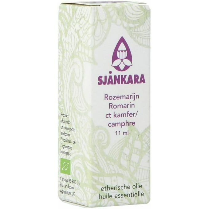 Sjankara Rozemarijn Ct Kamfer Ess. Olie Bio 11ml