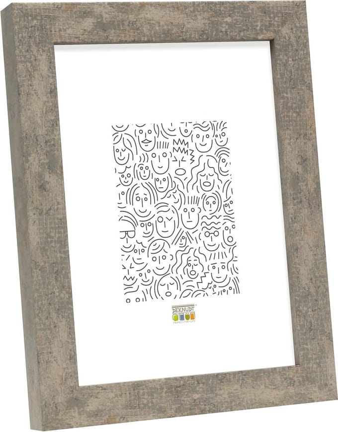 Deknudt Frames fotolijst S45RC7 - grijs-beige - hout - 50x70 cm