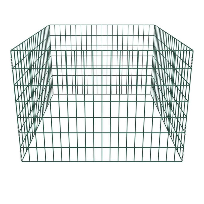 vidaXL - Compostbak - vierkant - 100x100x70 - cm - mesh