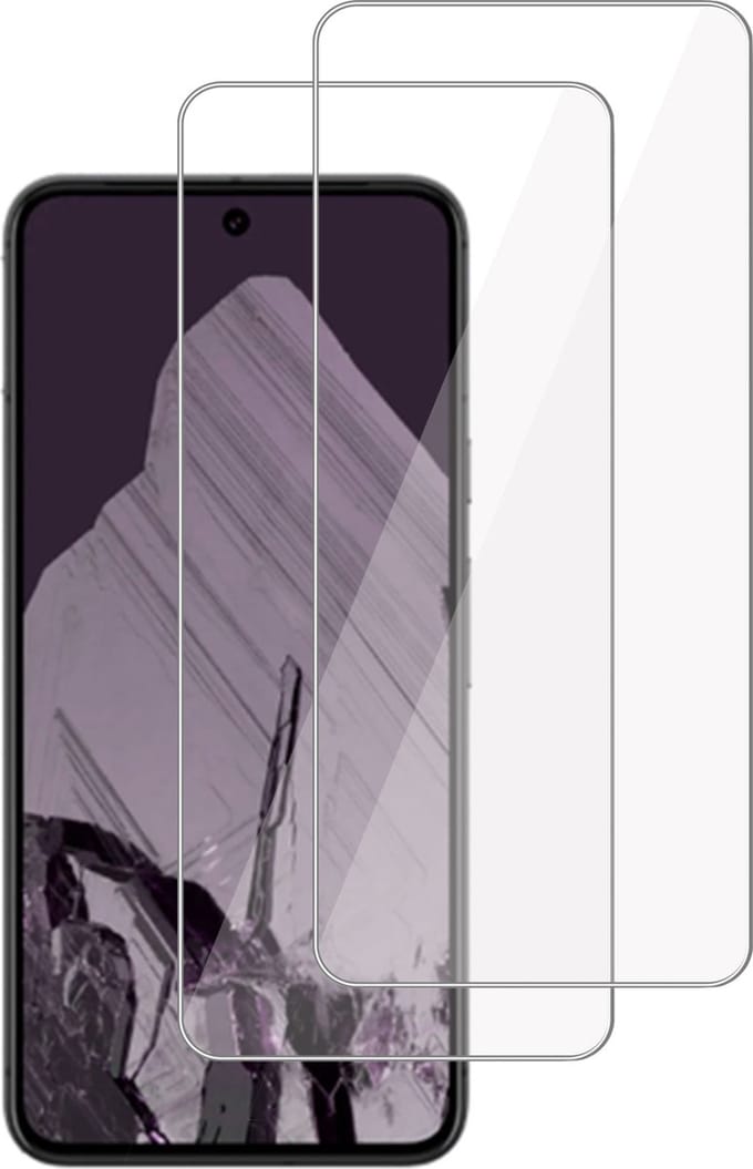 2x Screenprotector geschikt voor Google Pixel 8 Pro – Gehard Glas - Proteqt+