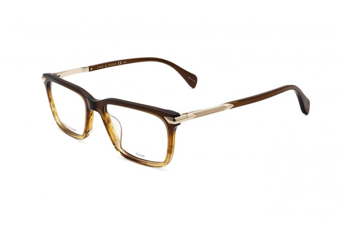Rag & Bone RNB7043 Brown 54/18/145 MAN Brilmonturen