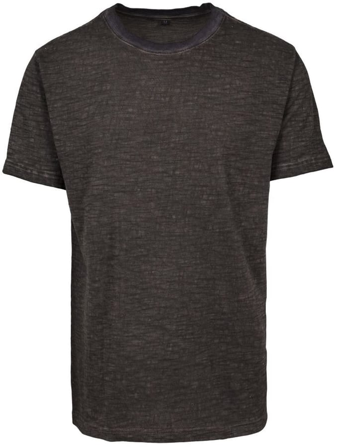 Build Your Brand - Spray Dye T-Shirt - Darkgrey (Spray Dye) maat L