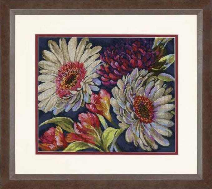 Dimensions Fabulous Floral borduren (pakket) PN-0195384