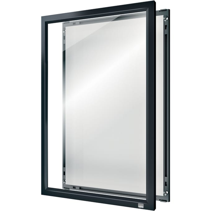 Nobo Impression Pro A4 Poster Clicklijst met grijs frame