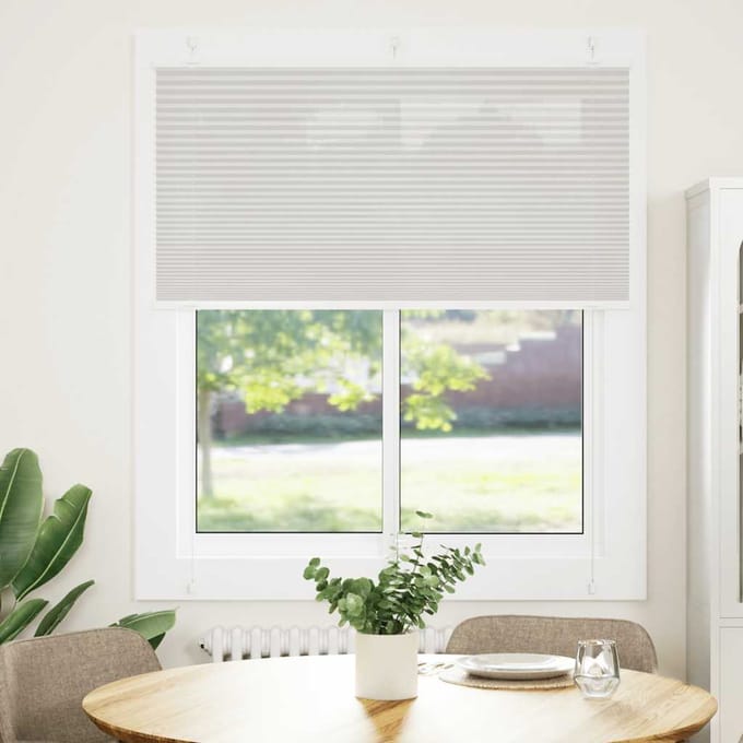 vidaXL - Plissé - rolgordijn - 115x100 - cm - stofbreedte - 114,4 - cm - polyester