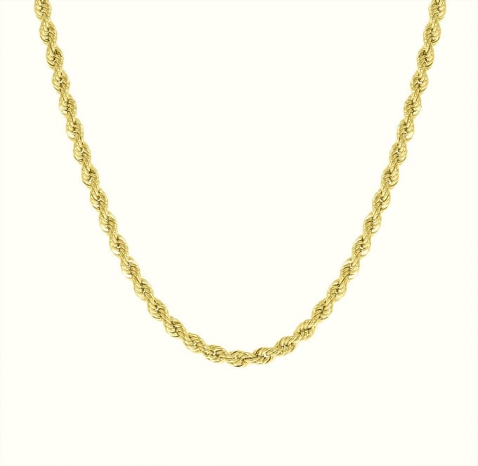 Ketting - Goudkleurig - Stainless steel - 47 Centimeter - Damesdingetjes
