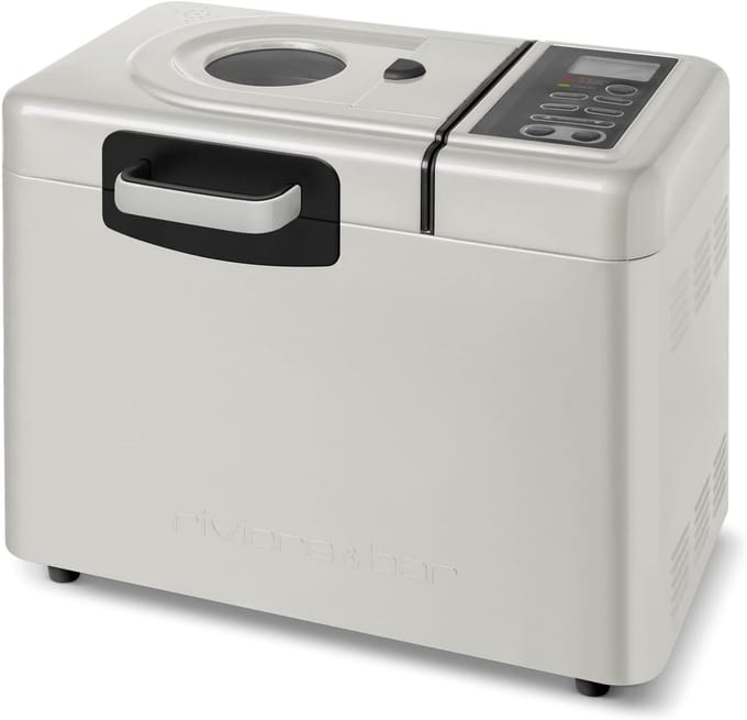 Broodbakmachine - Broodmaker Bakautomaat - Zelf brood bakken - 14 programma's - 125 kg - Ivoor Wit