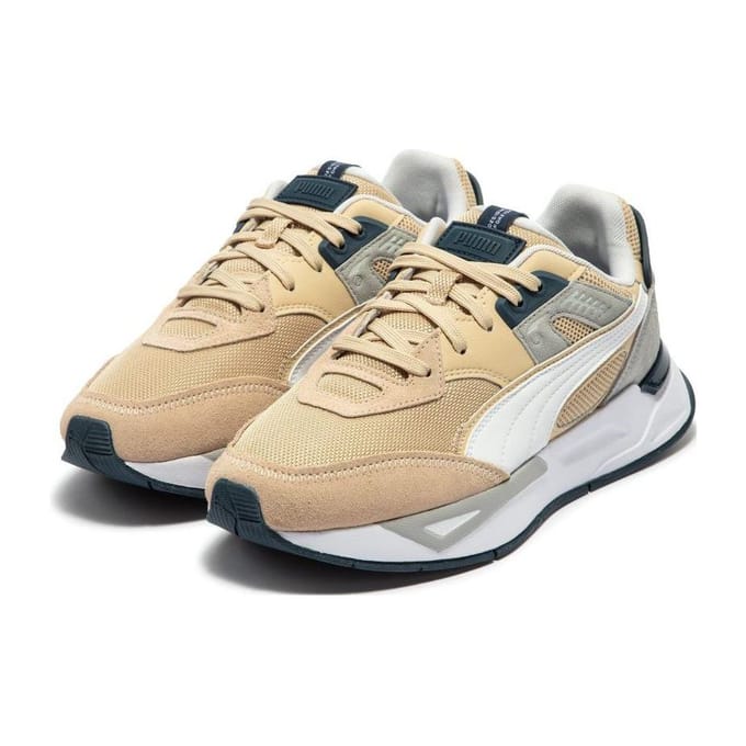 Puma Mirage Sport Remix Granola Wit Unisex Sneakers Tan 381051-14 37 beige