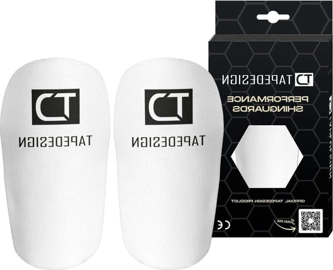 Performance Shinguards 2.0 - Wit - Heren Dames Kinderen - Individueel aanpasbare Shin Pads - Antislip