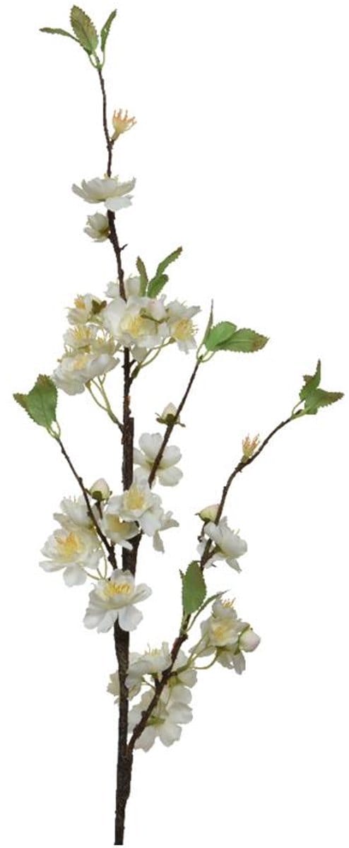 Kunstbloem Bloesem h106cm wit
