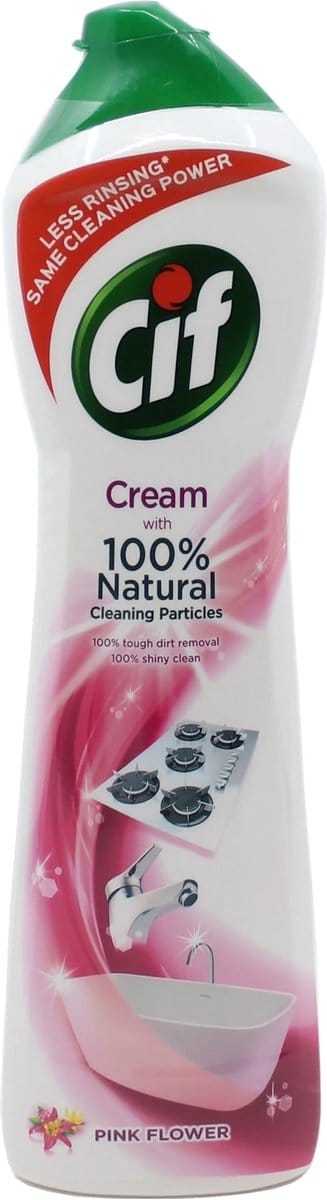 Cif - Schuurmiddel - Cream - Pink Flower - 500ml