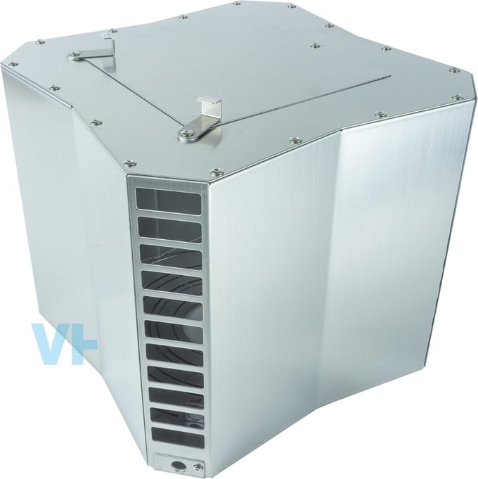 Ventura CV Installatiemateriaal Schoorsteenkap Square RVS