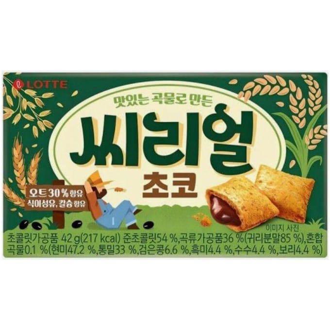 Lotte Céréales Choco Snack 42g 42g x 5Box