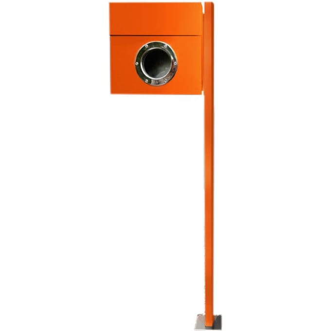 Radius - Letterman staande brievenbus 1 - oranje