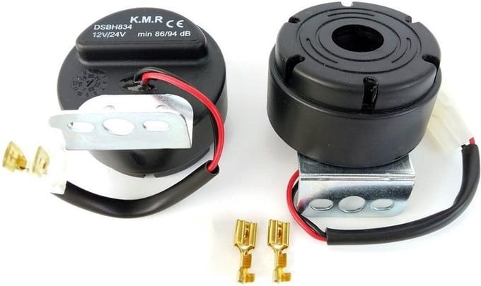 Achteruitrijsignaal - 94dB - 12-24V - Female DC aansluiting