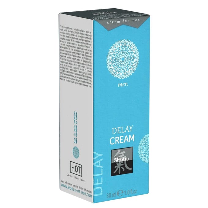 Shiatsu Delay Orgasme Vertragende Crème - Eucalyptus
